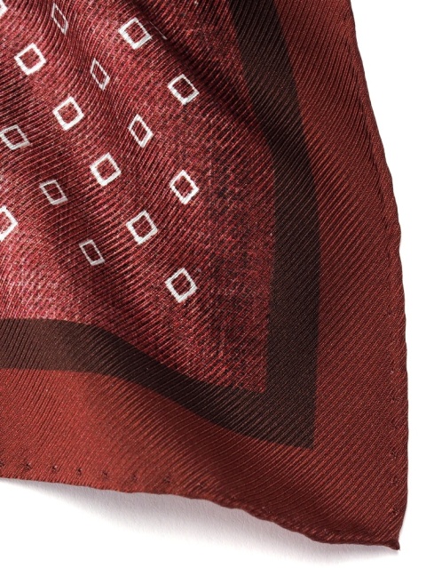 Silk pocket square for jacket 30x30 cm PJ-066