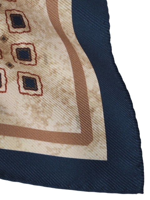 Jedwabna poszetka do marynarki 30x30 cm PJ-076