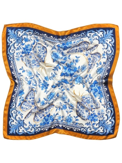 Brush silk silk silk silkworm 88x88cm AD-087