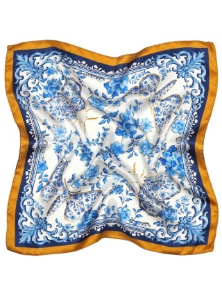 Silk grove silk silkworm two-sided 53x53 cm AD5-087