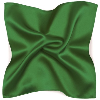 Elegant silk pocket square for a jacket, light pink, 30x30 cm