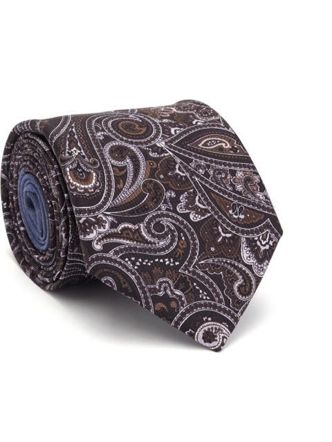 Men's silk tie paisley pattern IT-035