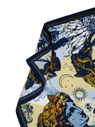 Silk Gawroszka, Double-Sided, Ancient Greece, 53x53 cm, AD5-158