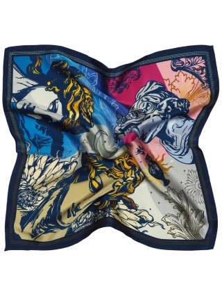 Silk Gawroszka, Double-Sided, Ancient Greece, 53x53 cm, AD5-159
