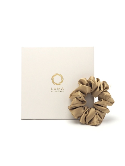 scrunchie jedwabne