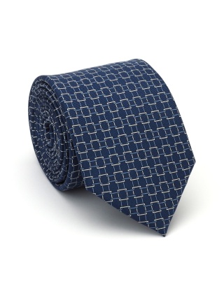 IT-021 Italian silk tie, print, free packaging