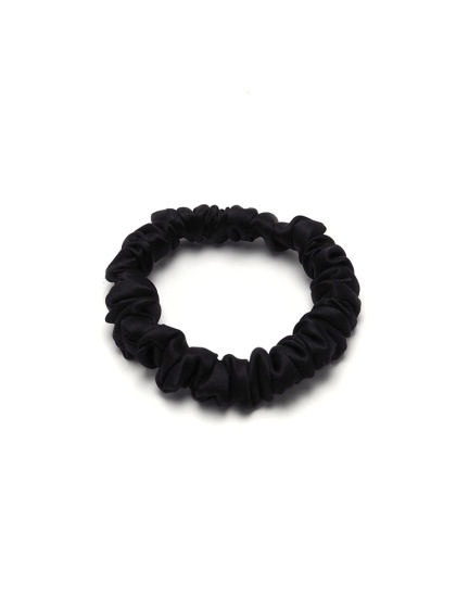 Satin scrunchie scrunchie black