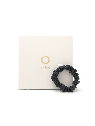 Satin scrunchie scrunchie slim grey JGM-06