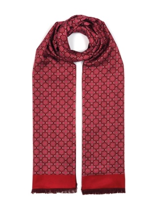 Silk elegant men's scarf for coat 170x30 cm SR-13
