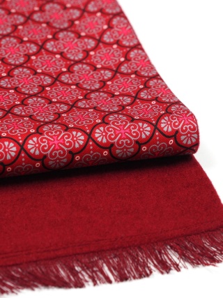 Silk elegant men's scarf for coat 170x30 cm SR-13