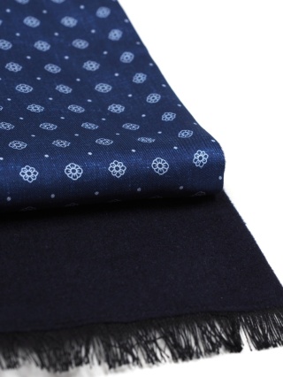 Silk elegant men's scarf for coat 170x30 cm SR-15