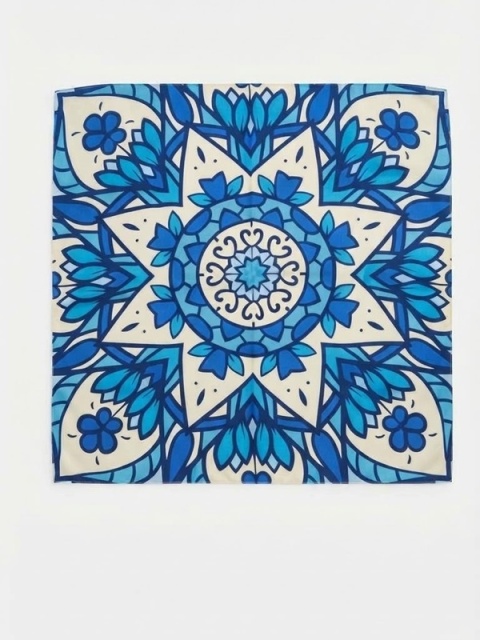 Apaszka jedwabna damska 56x56 cm AD7-026OUT