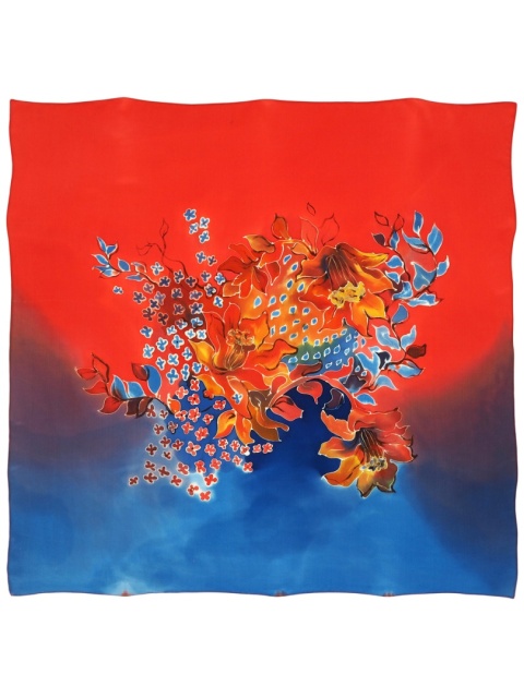 silk scarf 90x 90cm AM-031