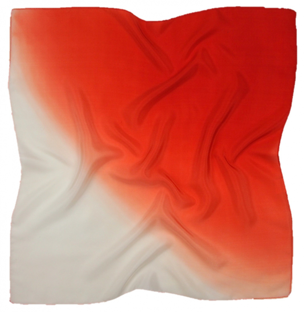 AMS-048 Shaded silk scarf, 52x52cm