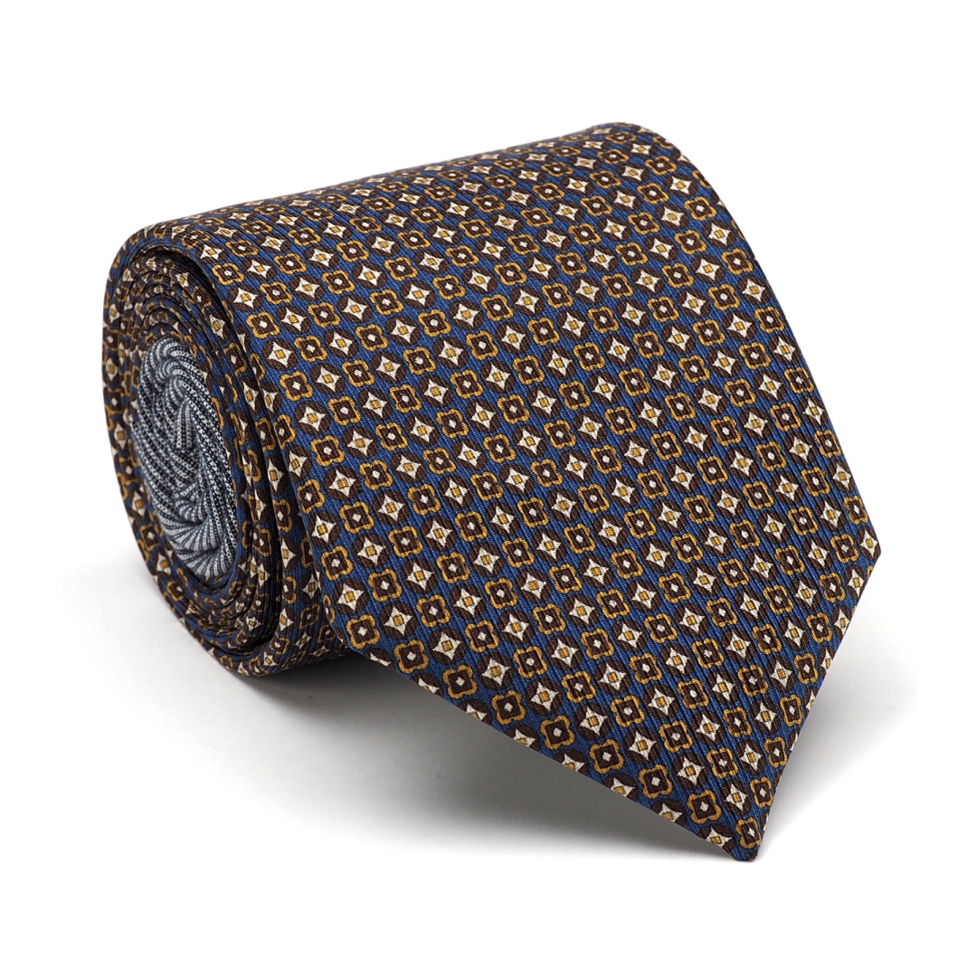 IT-004 Krawat z jedwabiu woskiego szyty rcznie w Polsce - Kolekcja Milano